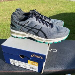 ASICS Gel-Kayano 22 Carbon Black Silver Shoes